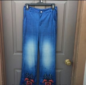 Look hot in these fitting groovy 100% polyester pants
